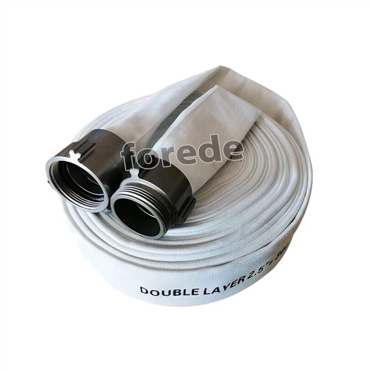 Double Jacket Fire Hose With PVC