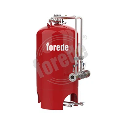 Horizontální nádrž na hasicí pěnu